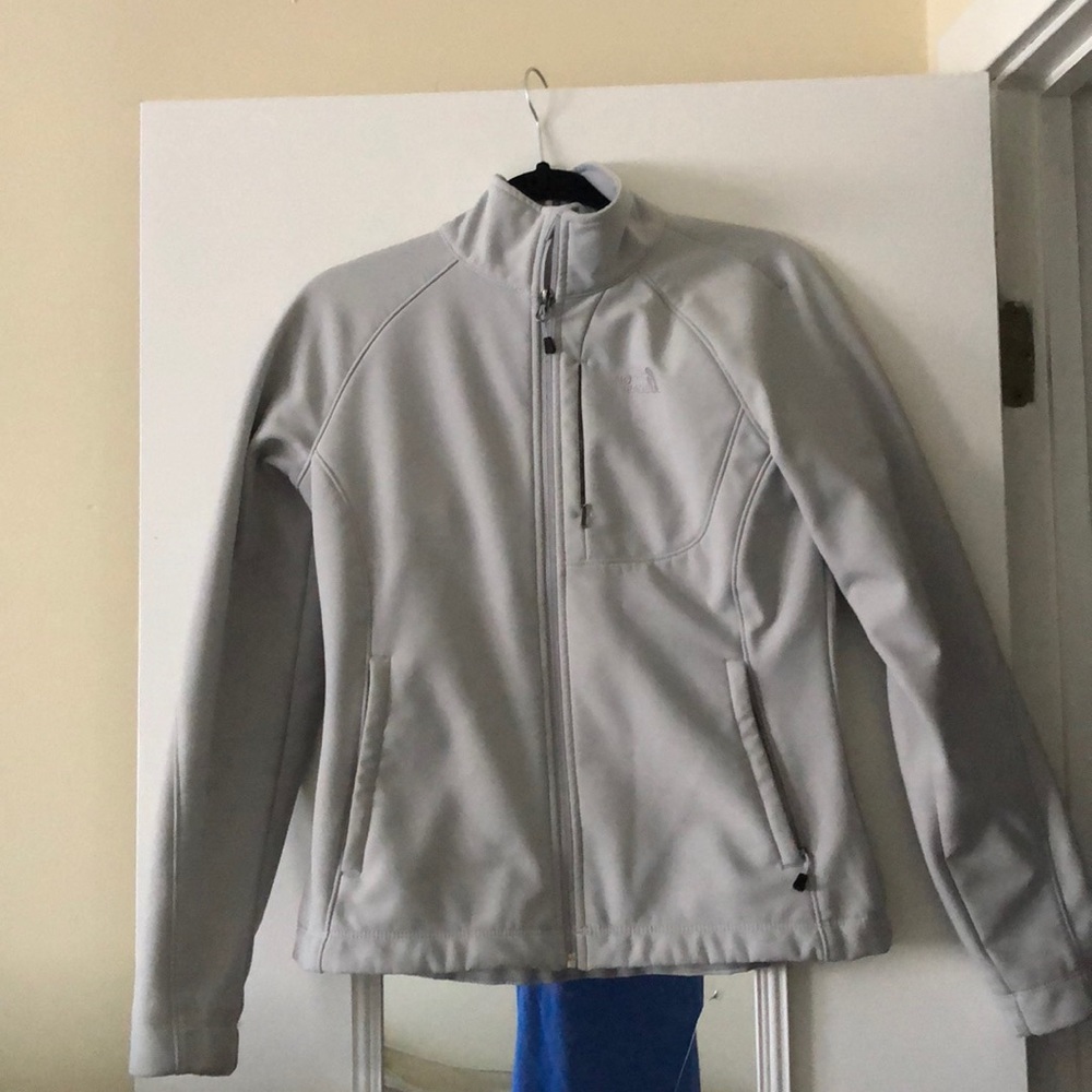 Grey North Face jacket